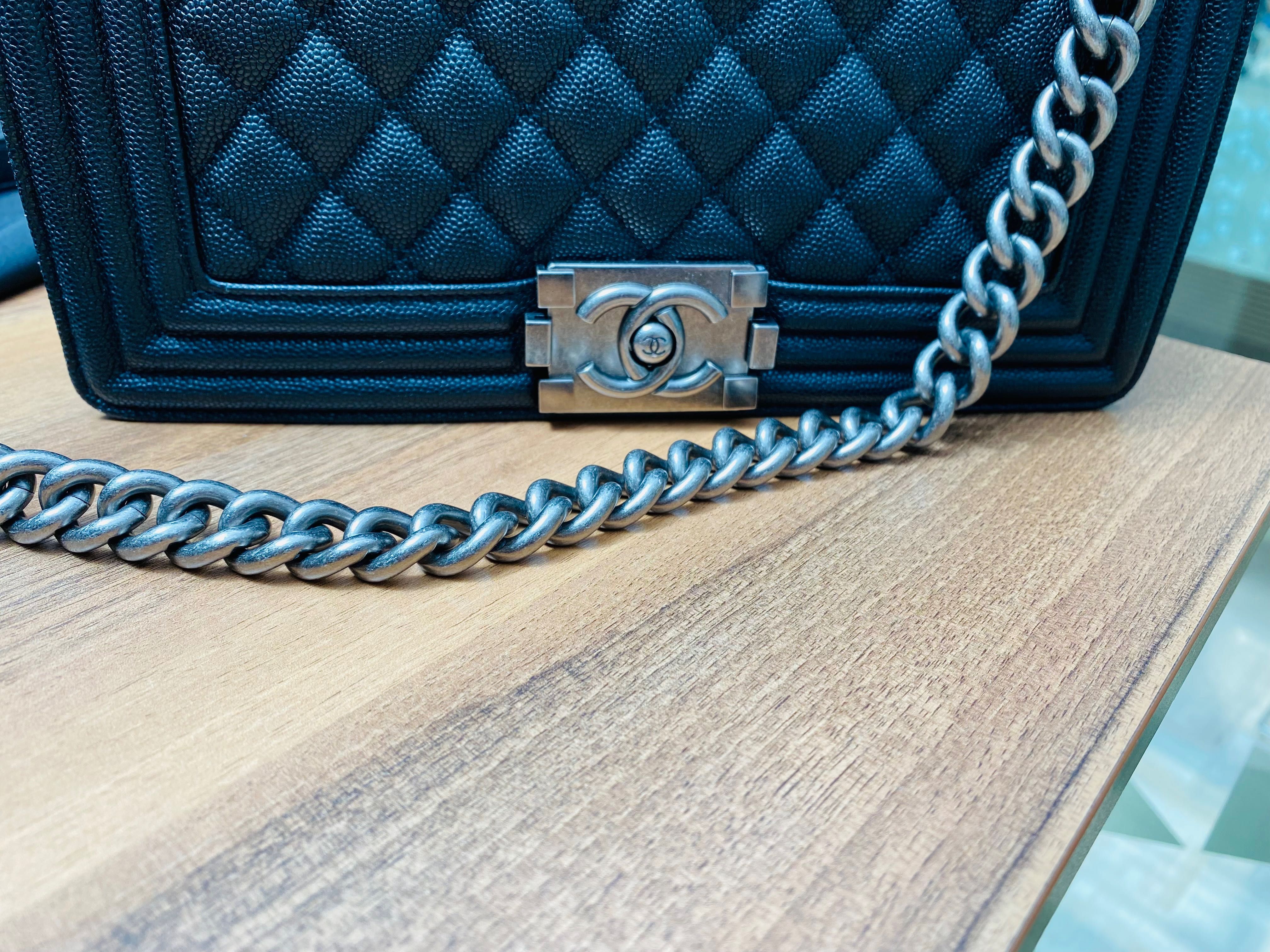 Чанта Chanel Шанел Boy bag