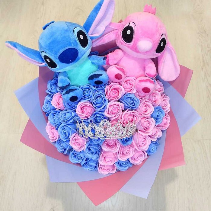 Buchete de Trandafiri din Sapun cu Stitch