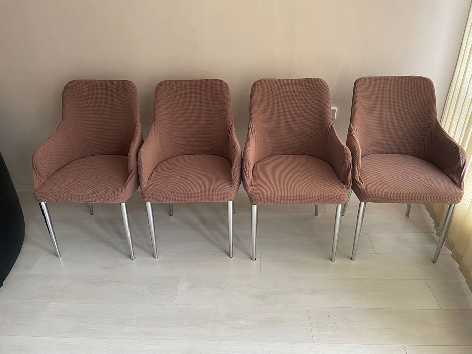 Холна (трапезна) маса + Трапезен / Кухненски Стол (два вида)