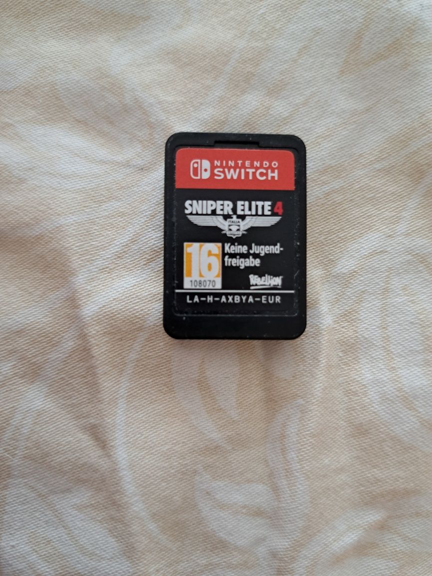 Игра на Nintendo switch (Sniper Elite 4)