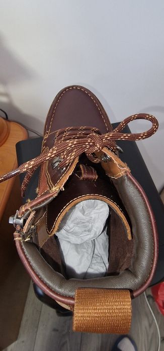 Ghete Clarks Durston HI Camel barbatesti noi