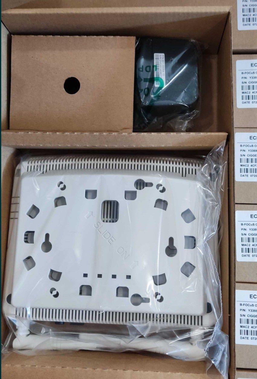 Оптический терминал ECI B-FOCuS O-4G2PWM, GPON,  модем Meganet, IDnet