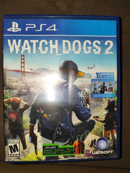 Игры для ps4 watch dogs 1,2, legion