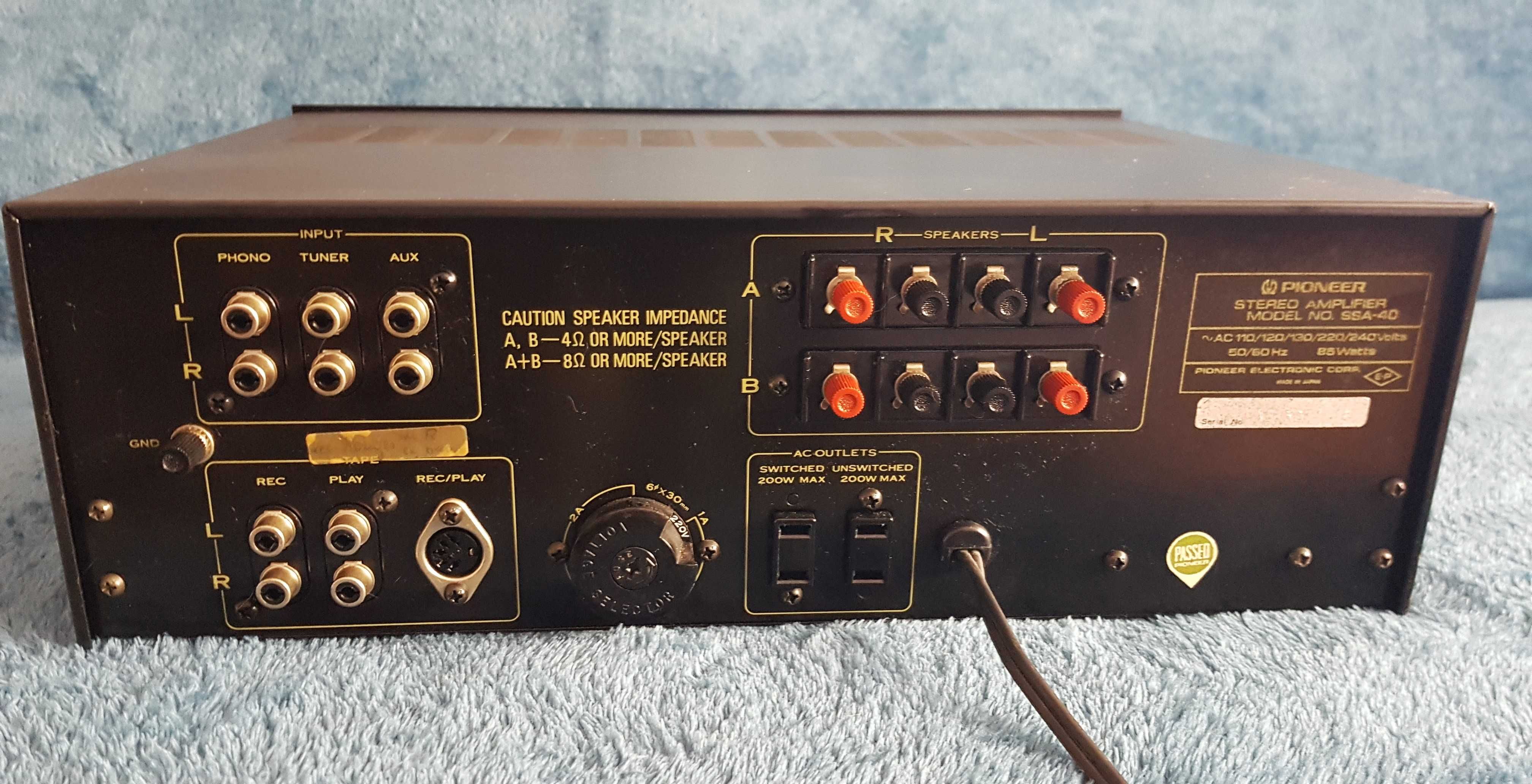 amplificator vintage PIONEER SSA-4 ( SA-5300 )