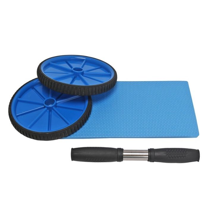 Фитнес Колело за Корем и Коремни Преси Ab Wheel 3 в 1