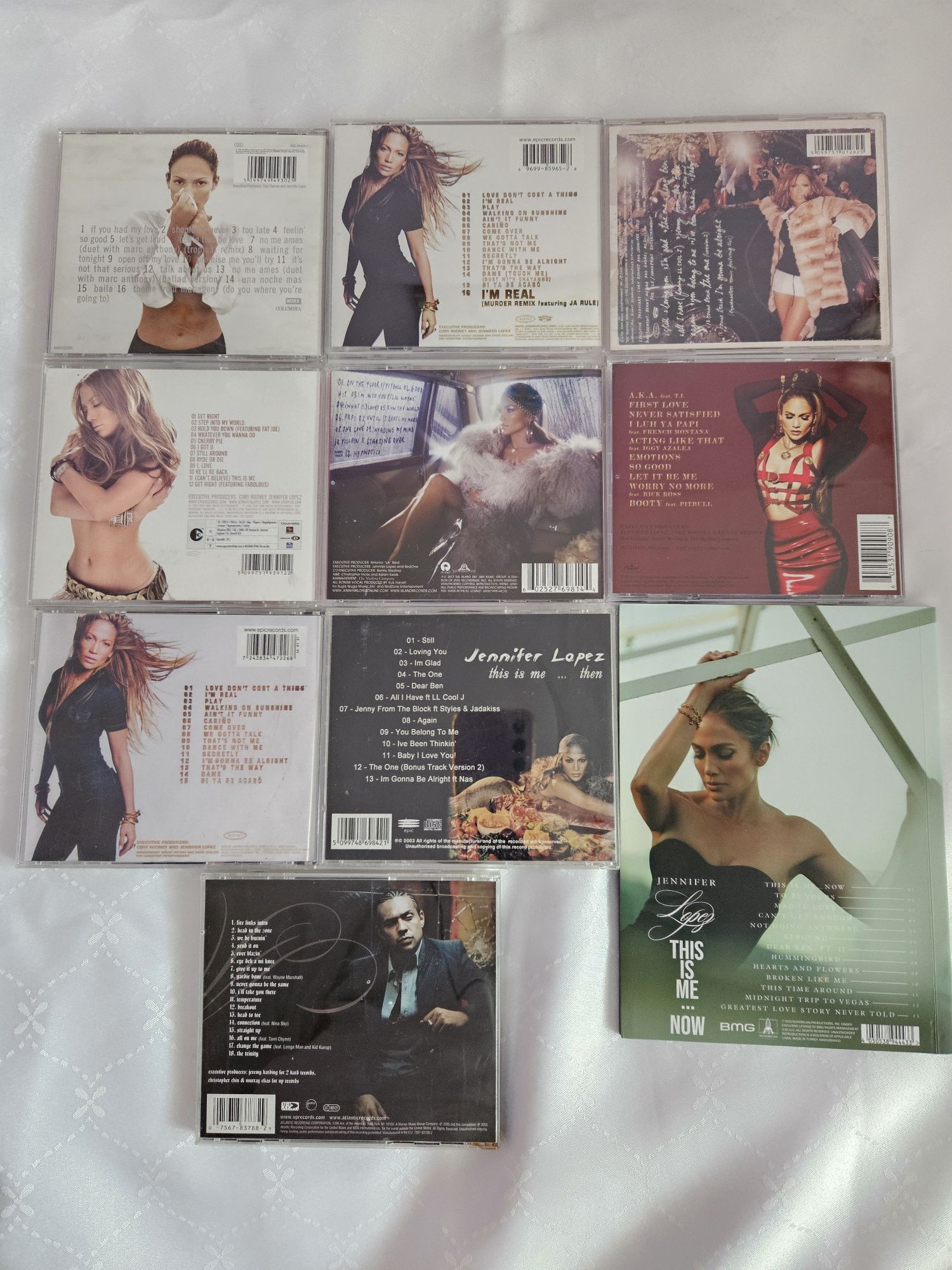 Оригинални дискове CD Jennifer Lopez, Sean Paul