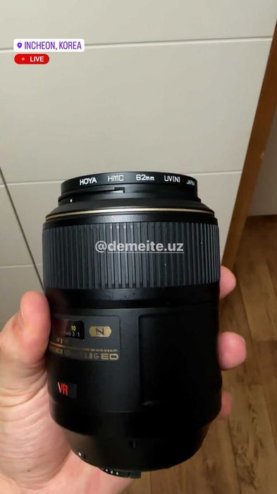 Nikon 105mm Macro - Micro AF-S VR f2.8G IF-ED