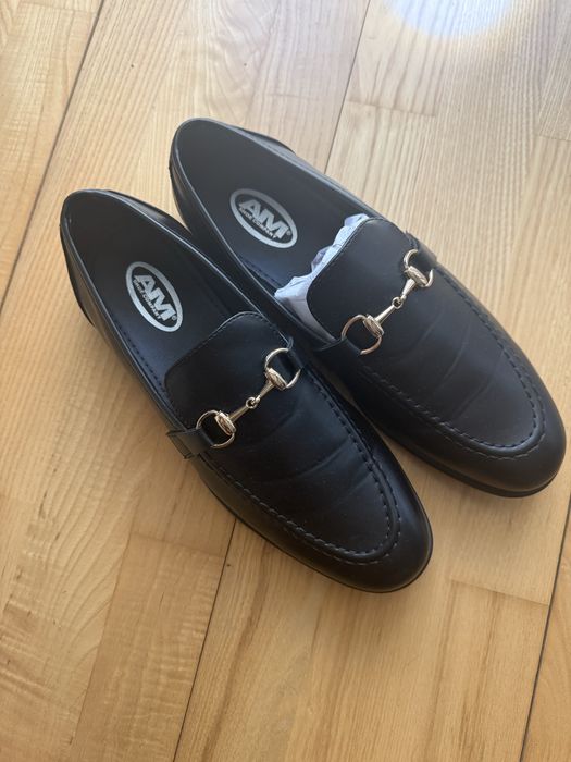 Pantofi mocasini negri barbatesti dechatlon