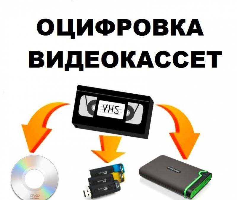 Оцифровка видеокассет Актау