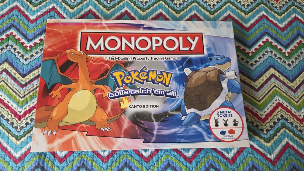 Monopoly Pokemon Kanto Edition - монополи с покемони бордова игра