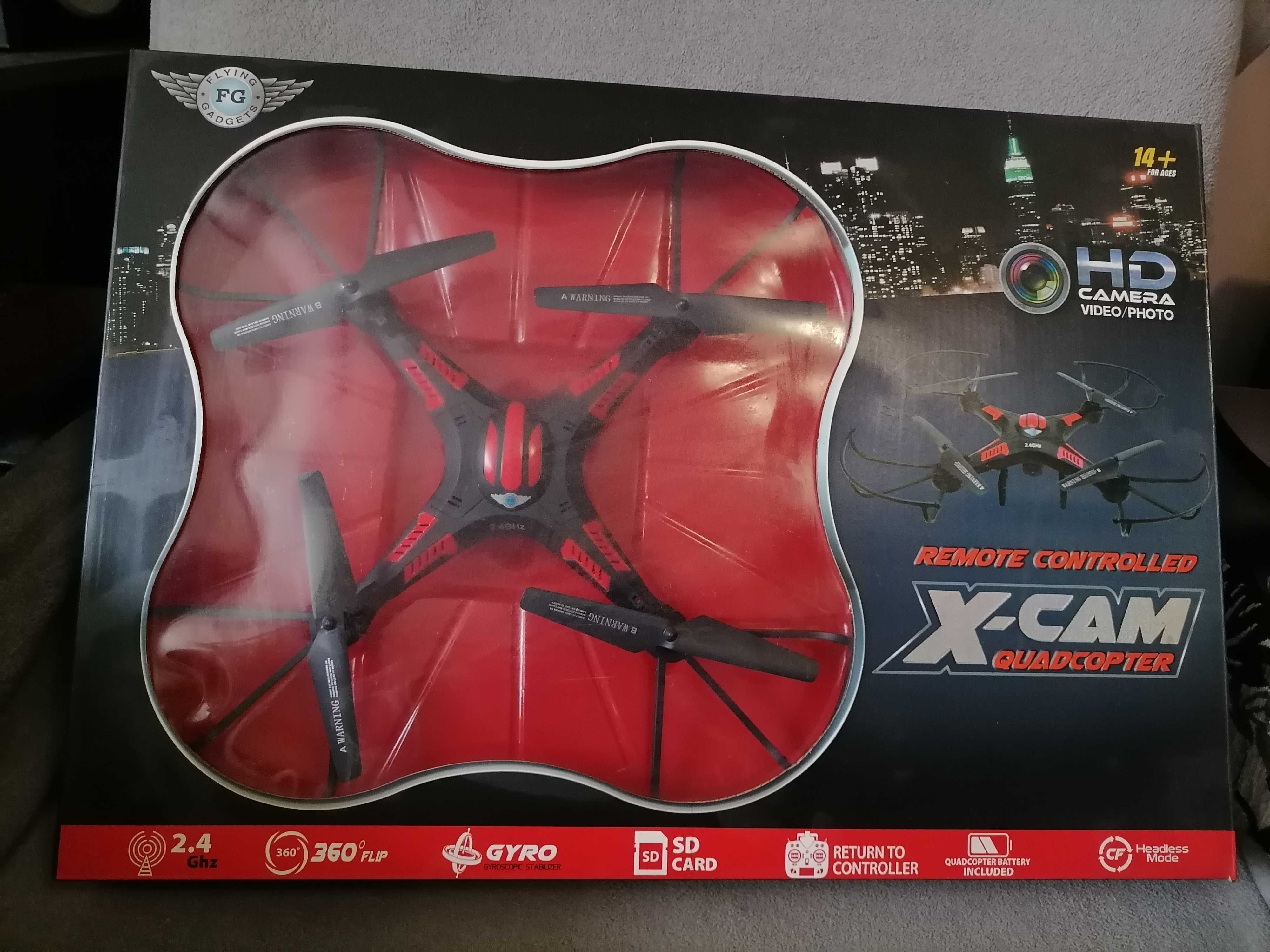 Dronă X-CAM quadcopter