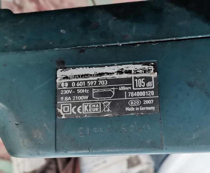 Fierăstrău cu lanț drujbă electrică Bosch gke 40