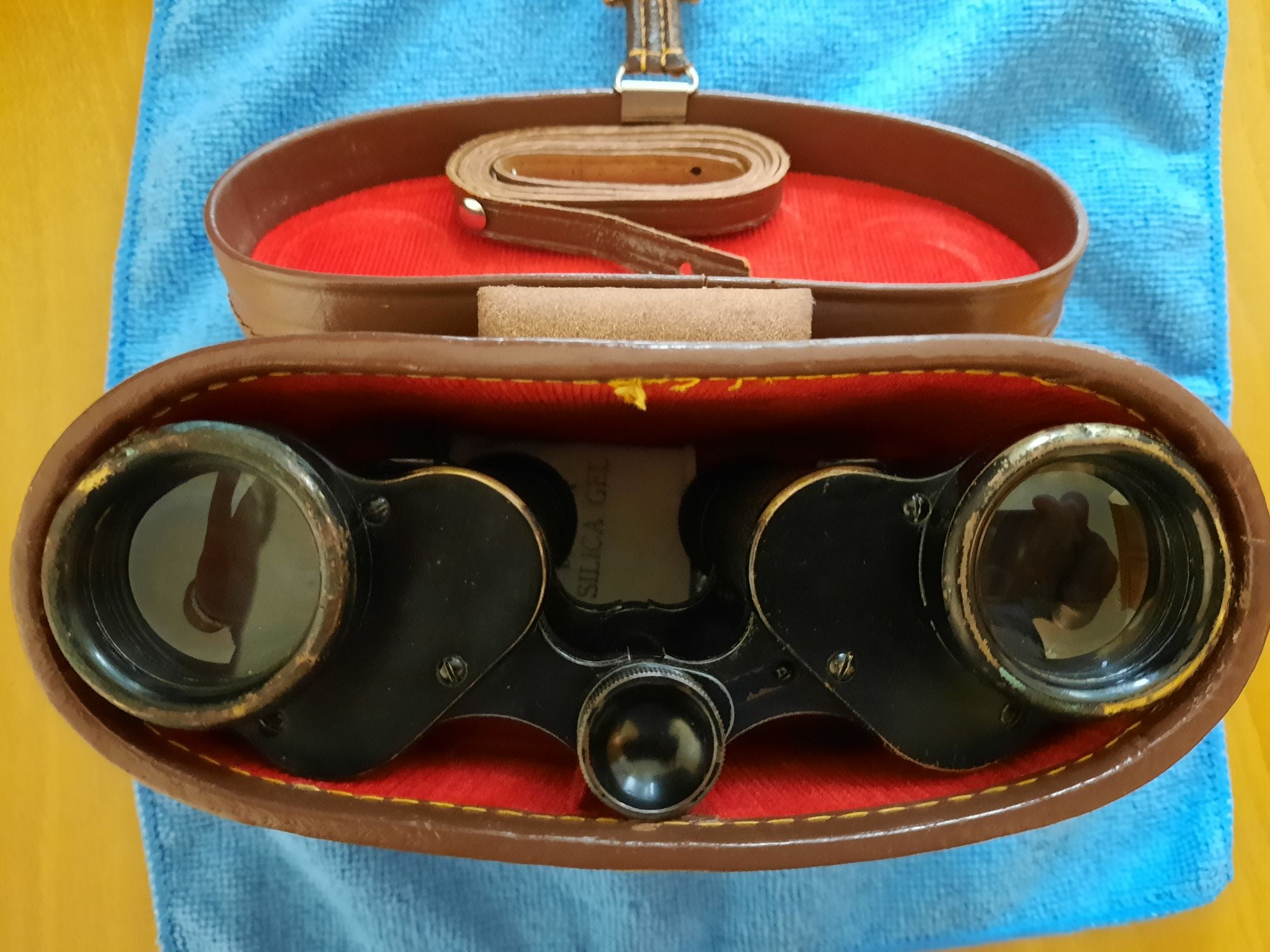 Бинокъл Carl Zeiss Jena marineglas 6x  1914г. военен WW1 Карл Цайс