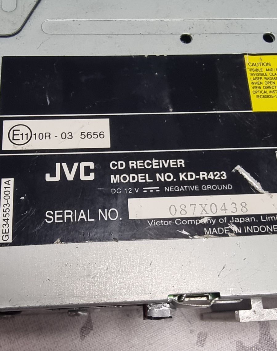 Jvc KD-R423 работещо
