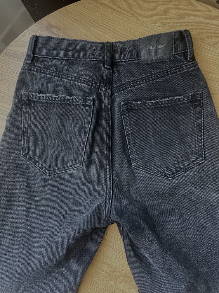 Черни дънки PULL&BEAR