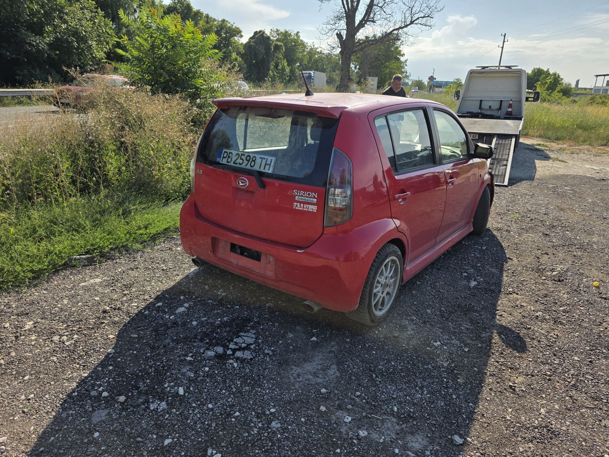 Daihatsu Sirion - на части