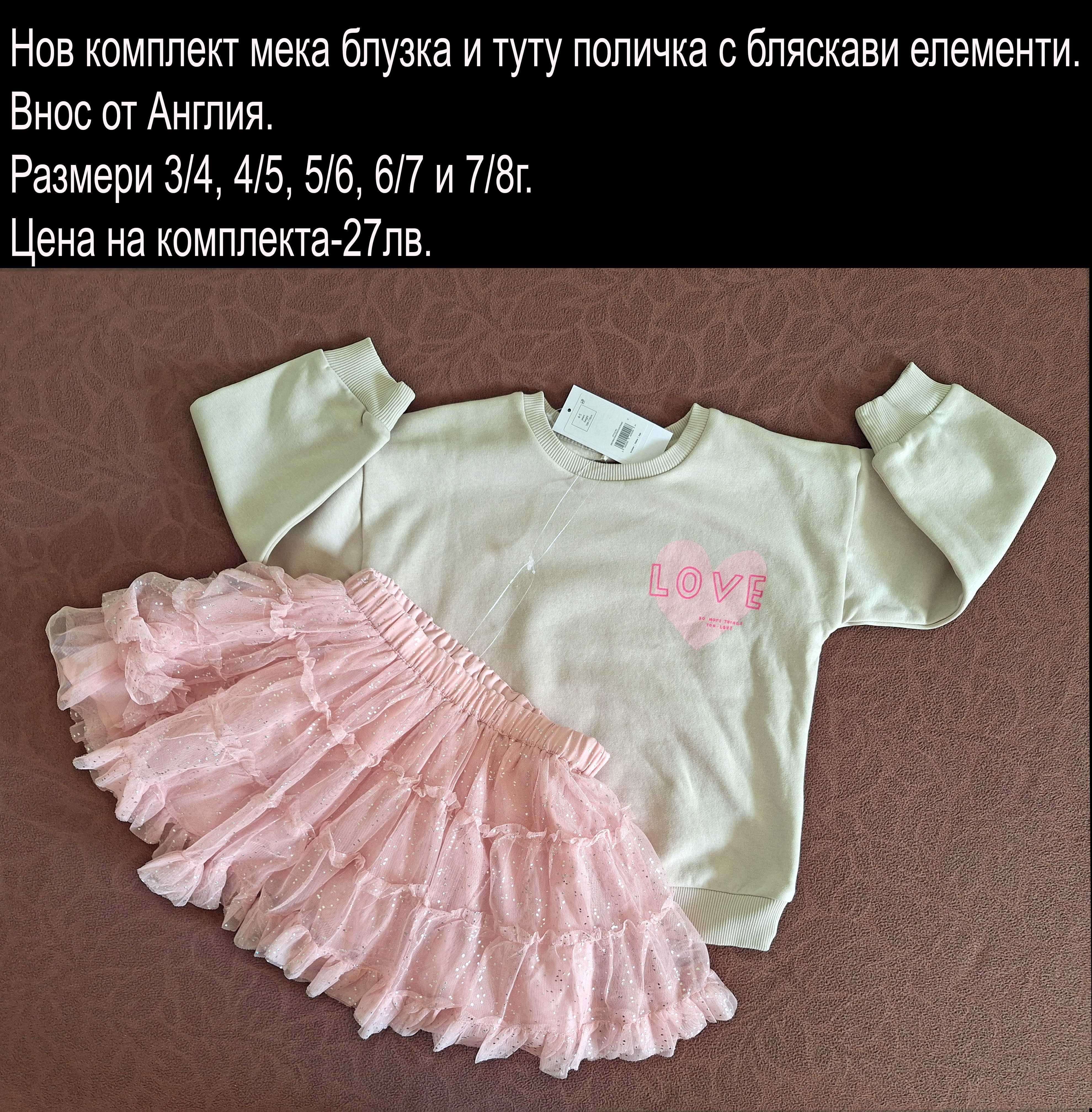 Нови дрехи за момиченце-цени ГОРНАТА ЧАСТ НА СНИМКИТЕ