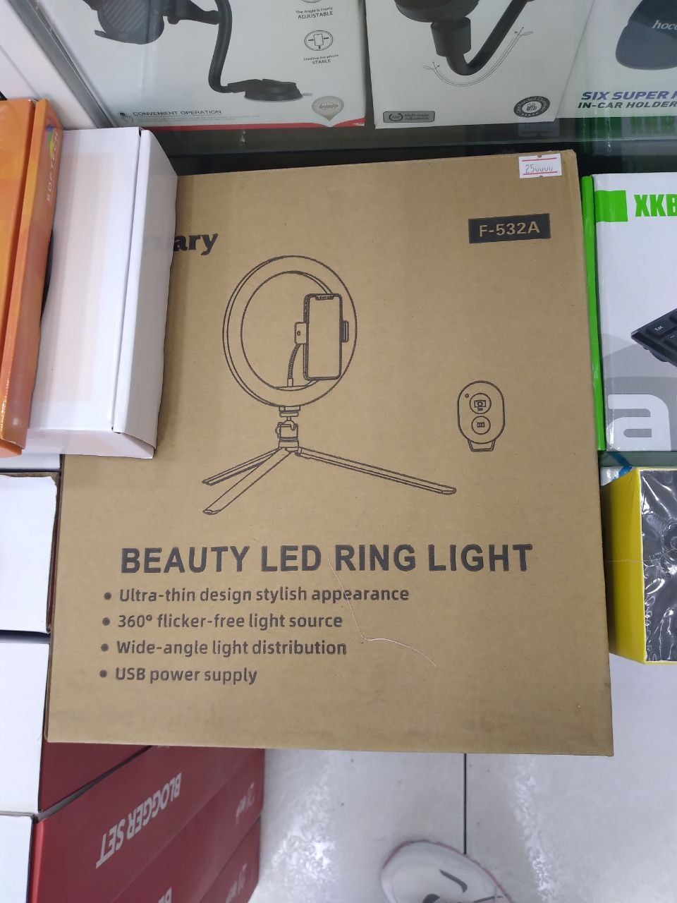 Вращающийся кольцесветильник свет для селфи для прямой трансляции виде