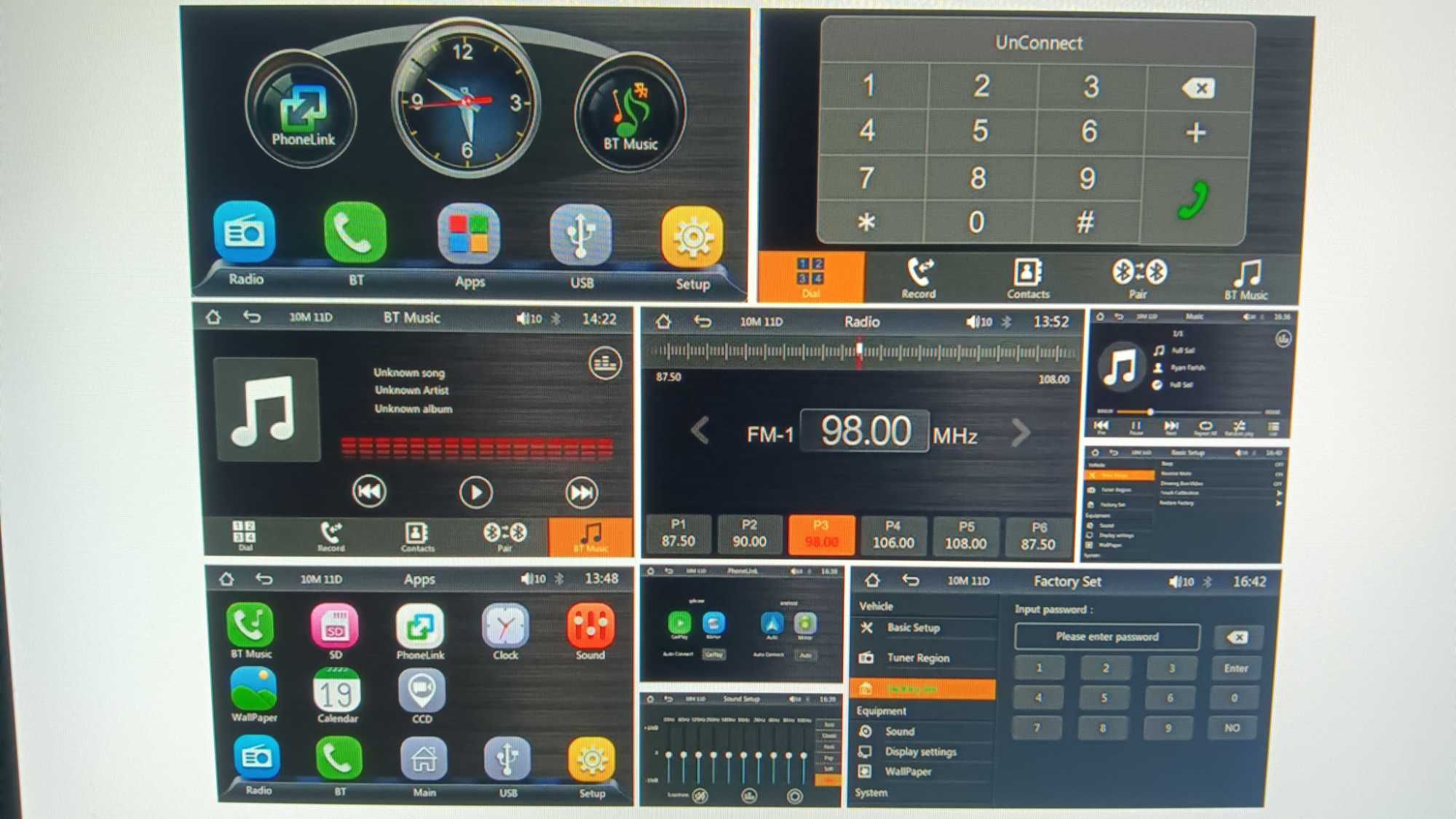 Навигация Apple Carplay Android Auto андроид ауто  7-инча