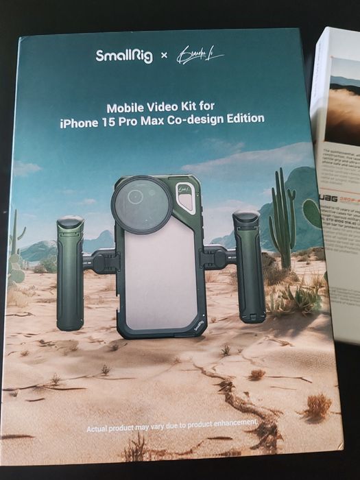 SmallRig x Brandon Li Mobile Video Kit pentru iPhone 15 Pro Max Carcas