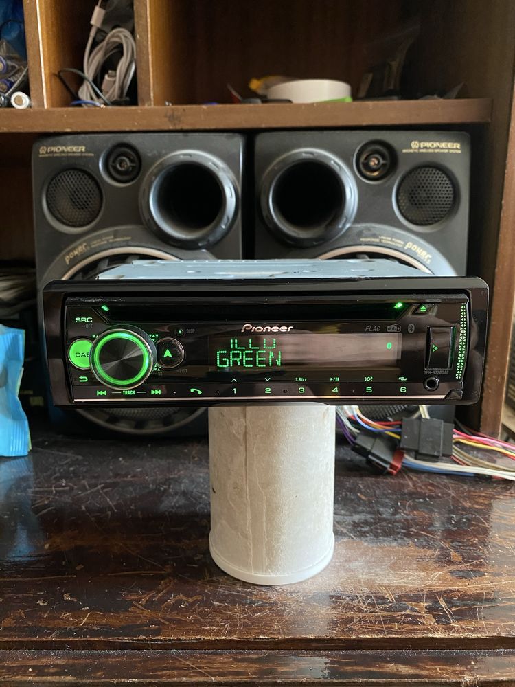 PIONEER DEH-S720DAB - ВИСОК КЛАС- USB Bluetooth CD Радио плеър сд кола
