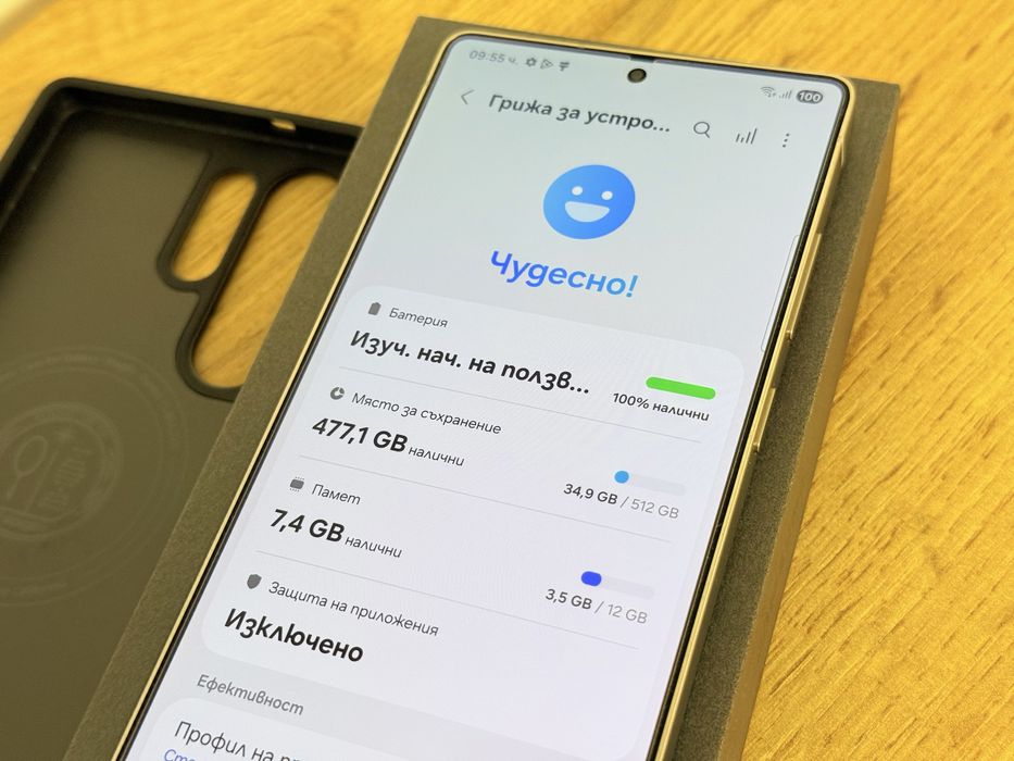 Samsung Galaxy S25 Ultra 512GB 39 зареждания!!!