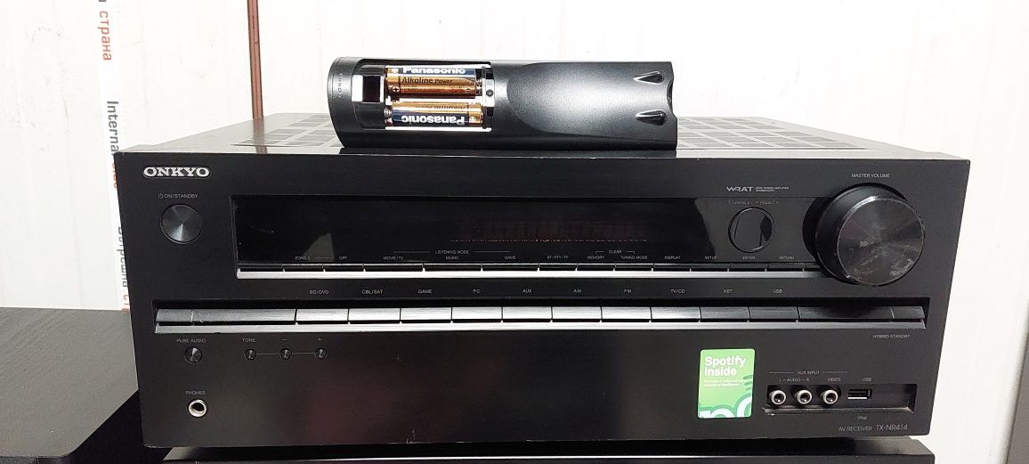 Ресивър ONKYO TX-NR414 с дистанционно