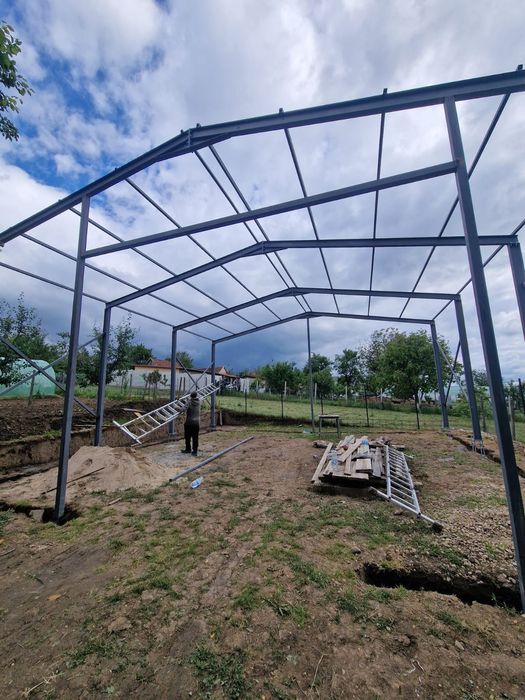 Vând hale metalice conform proiectului dvs lucrăm fără avans