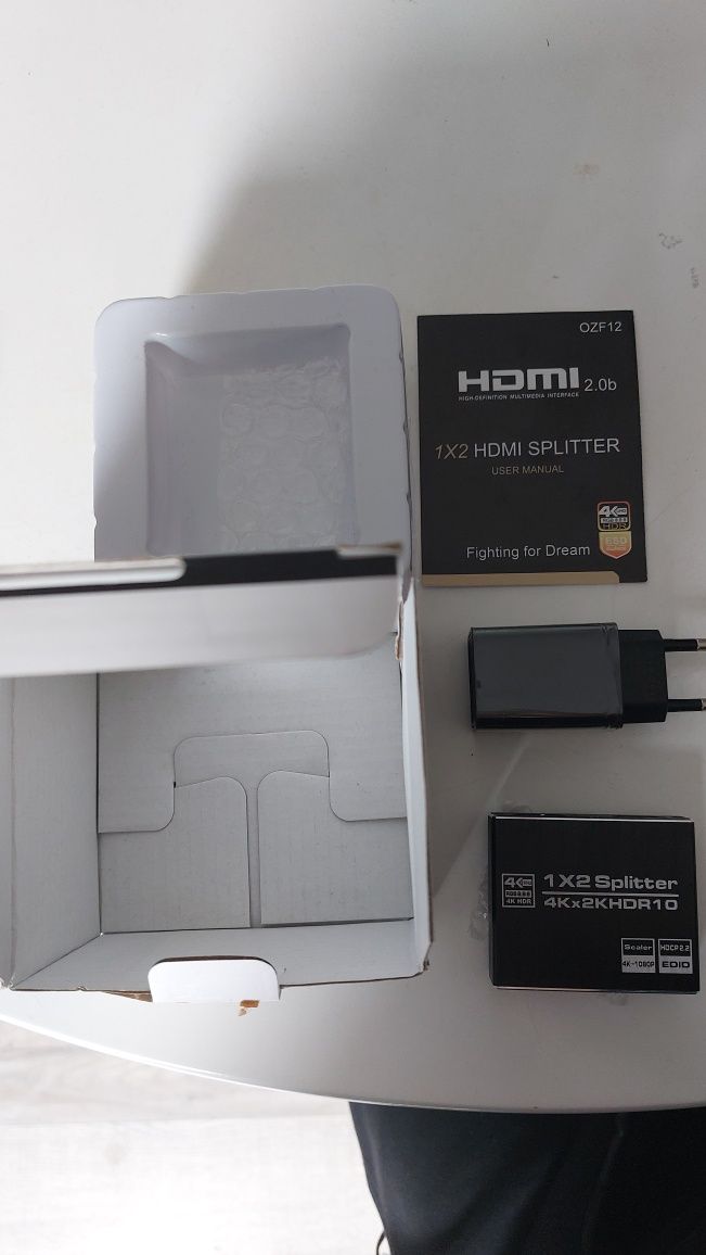 HDMI Splitter 1x2 4k 2k 1080P HDR10