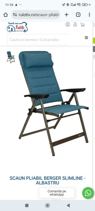 Scaun camping Berger