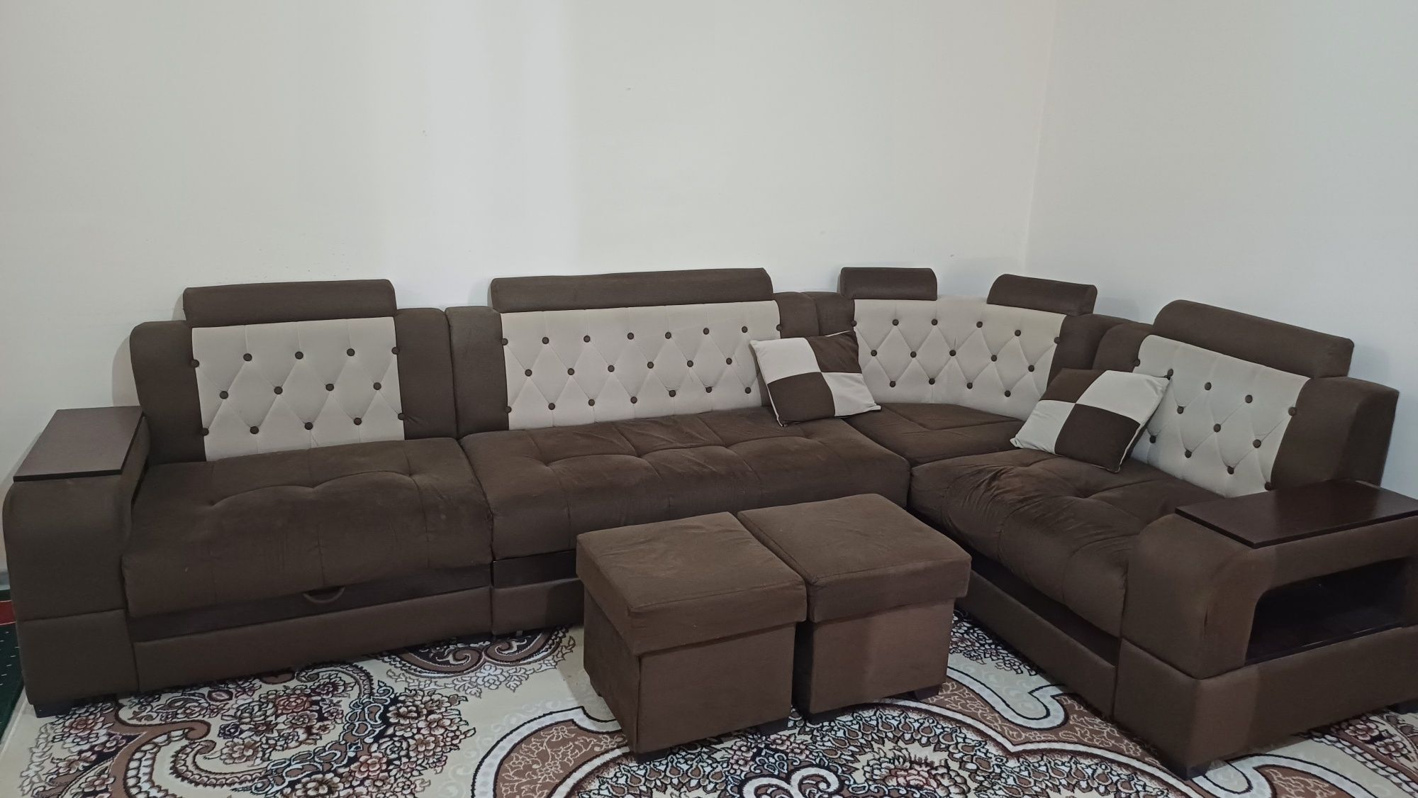 Мягкий  диван-уголок раскладной
