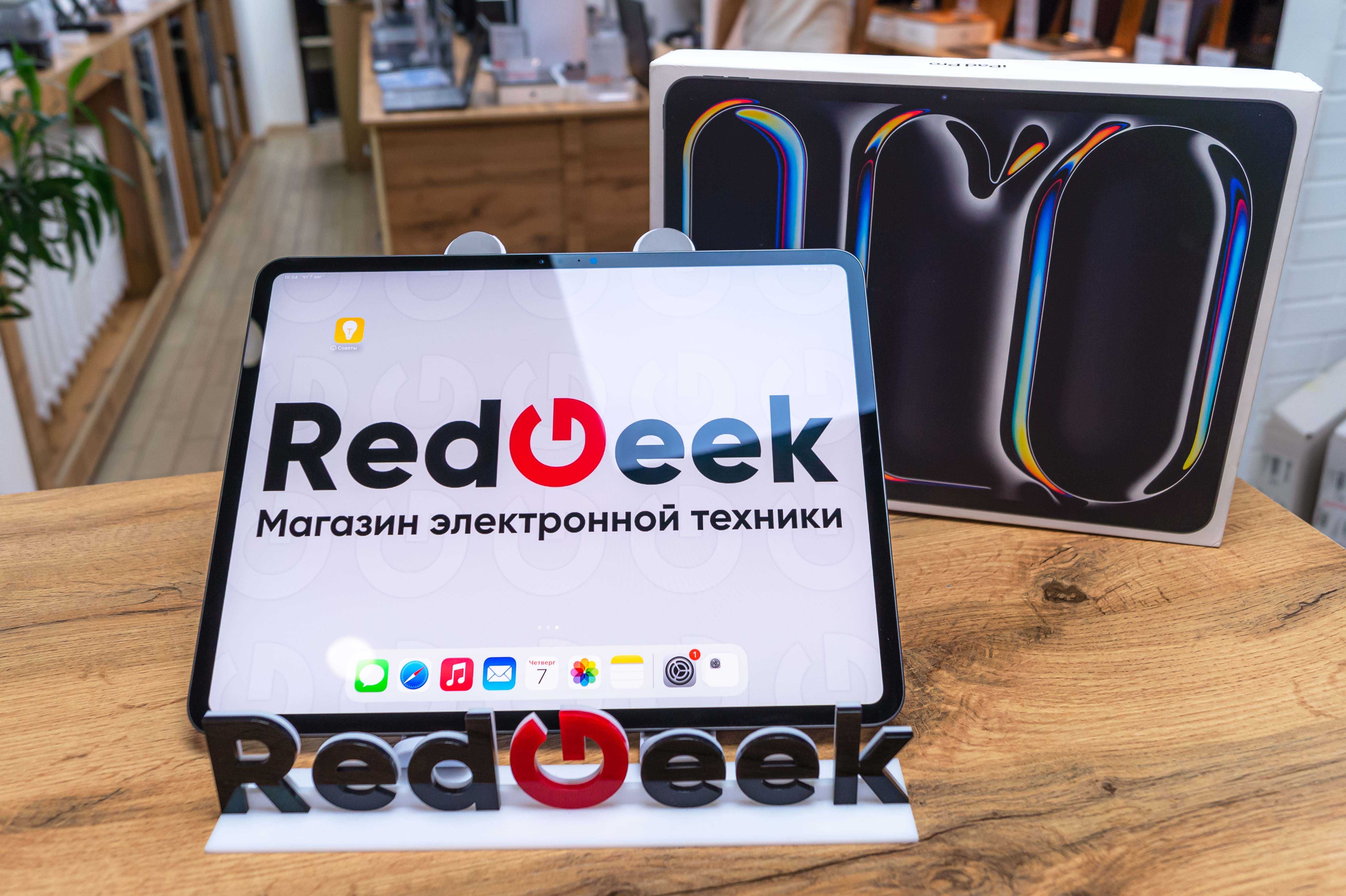 Новый iPad Pro|13"|M4|WiFi|512GB|Space Black|Pаспечатанный| Red Geek