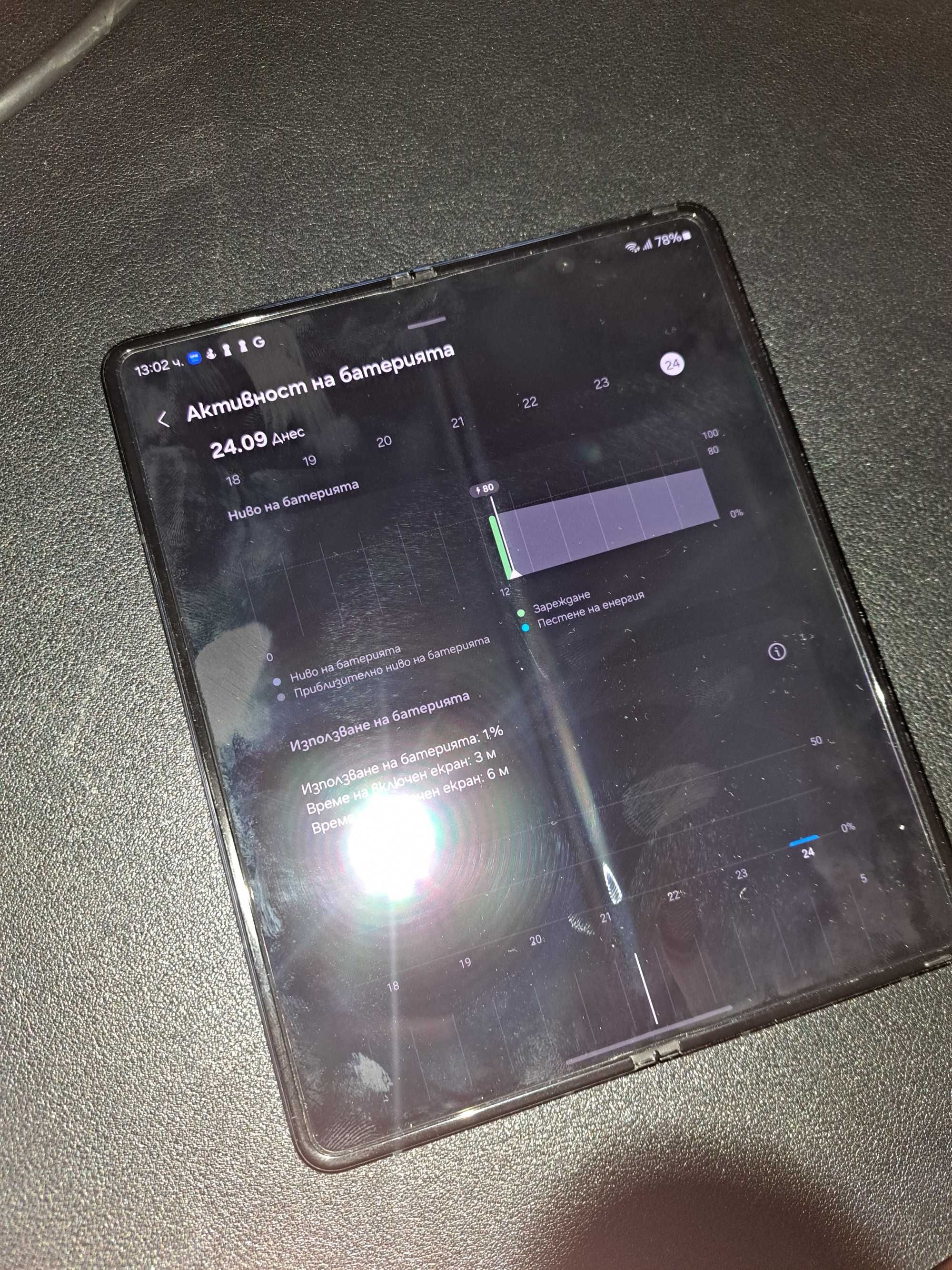 galaxy z fold 3 като нов, гаранция