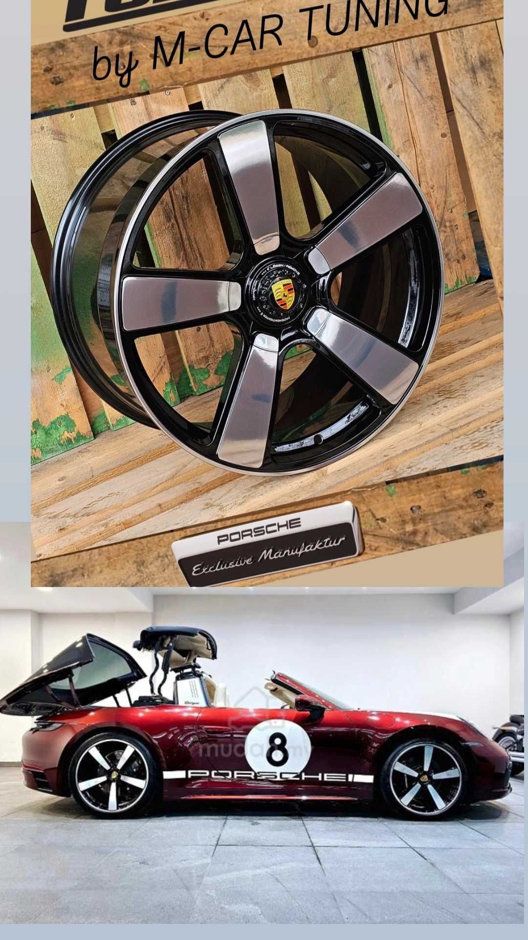 Ковани джанти за Porsche Carrera, 4S. TARGA 20/21"
