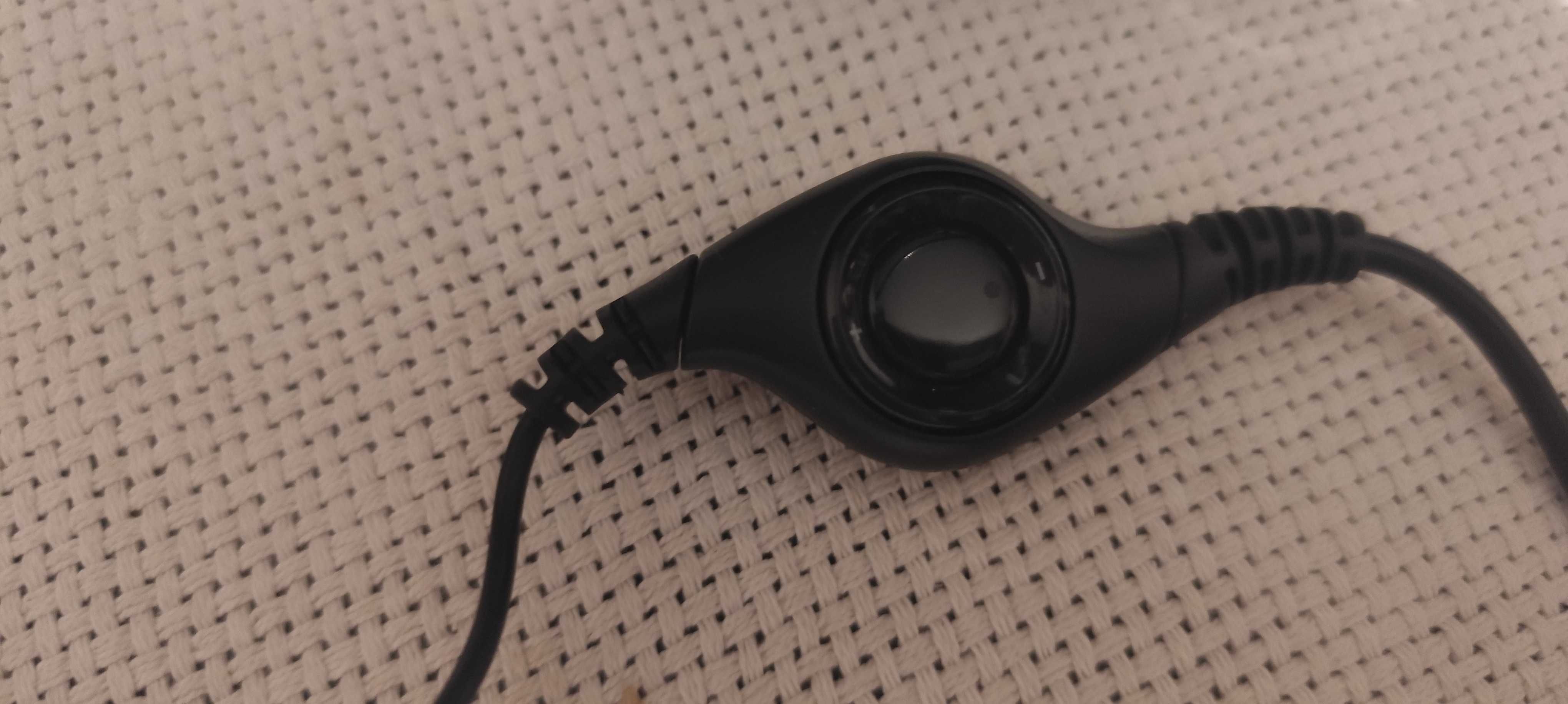 casti cu microfon LOGITEK pe usb cablu lung si consola de volum
