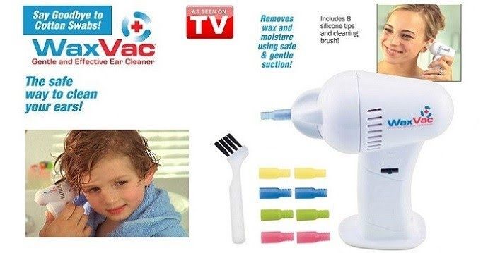 Электрическая ухочистка Wax Vacuum, инструмент для чистки ушей.