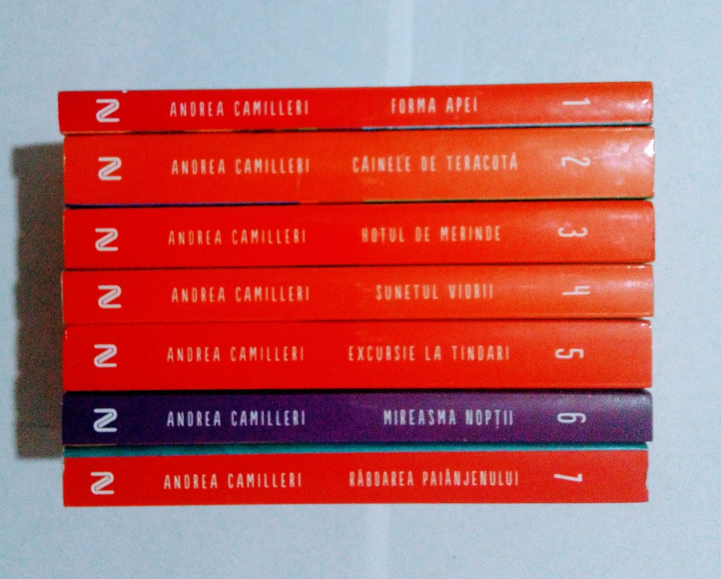 Andrea Camilleri - 7 Cărți