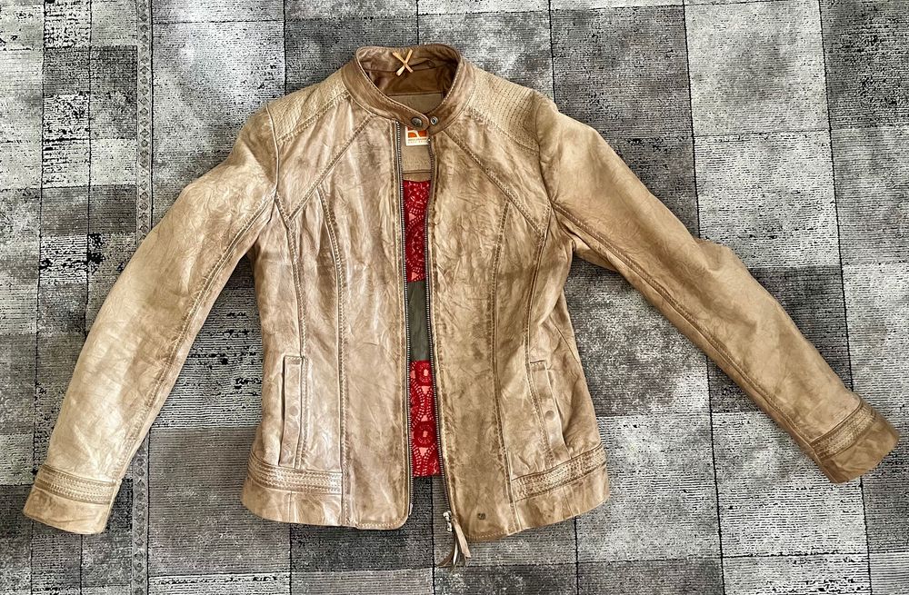 Geaca de piele dama Boss S/M