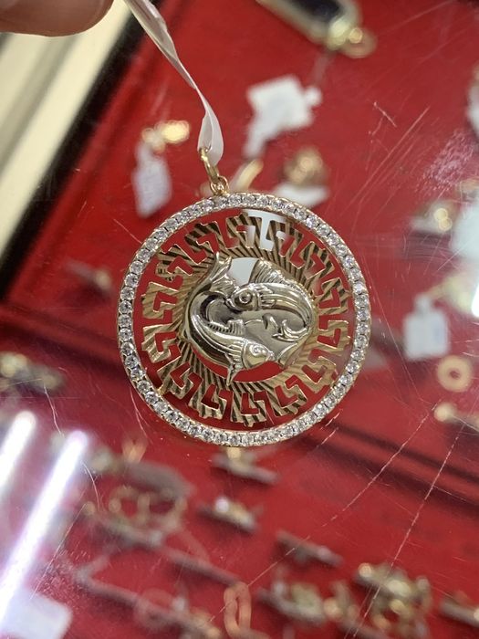 Золото кулон ЖанТаС ломбард г.Астана