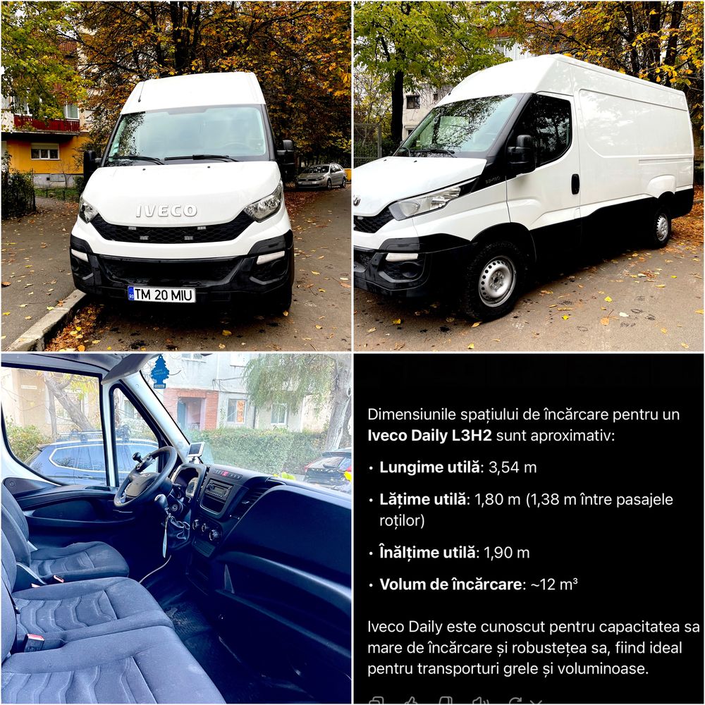 Inchiriez duba transport marfa
