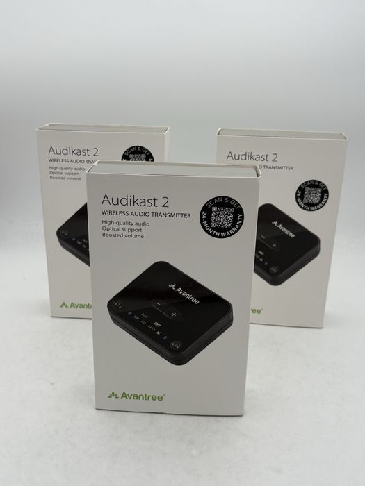 Avantree audikast 2 Transmitator tv, casti conexiune dubla,