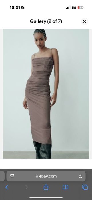 Тюлена рокля Zara