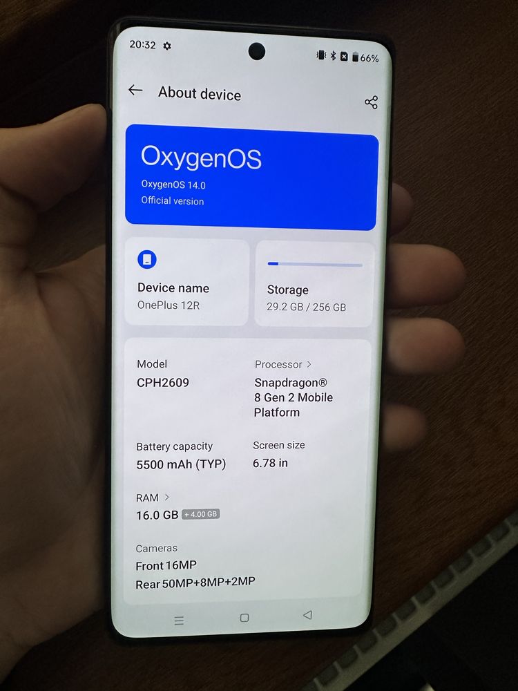 Oneplus 12R 16/256GB IMPECABIL