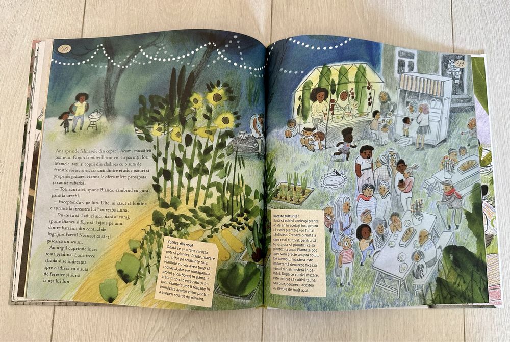 Secretul micilor grădinari, Lina Laurent, Nouă