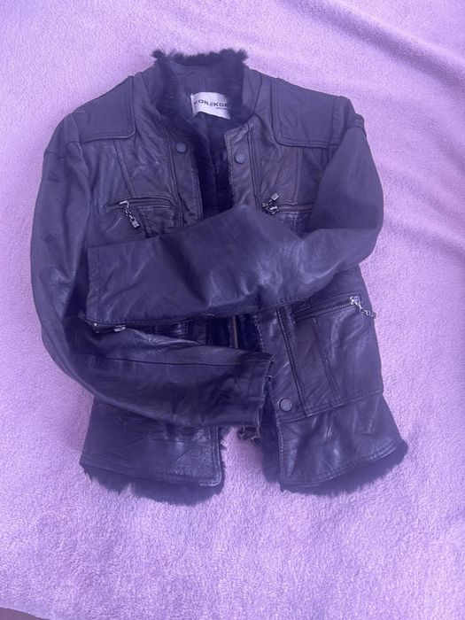 Кожено женско яке