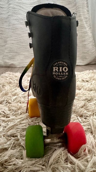 Role RIO ROLLER negre piele