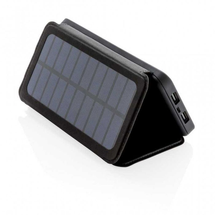 Baterie Externa Pliabila 20000mAh cu 4 Panouri Solare, Incarcare USB