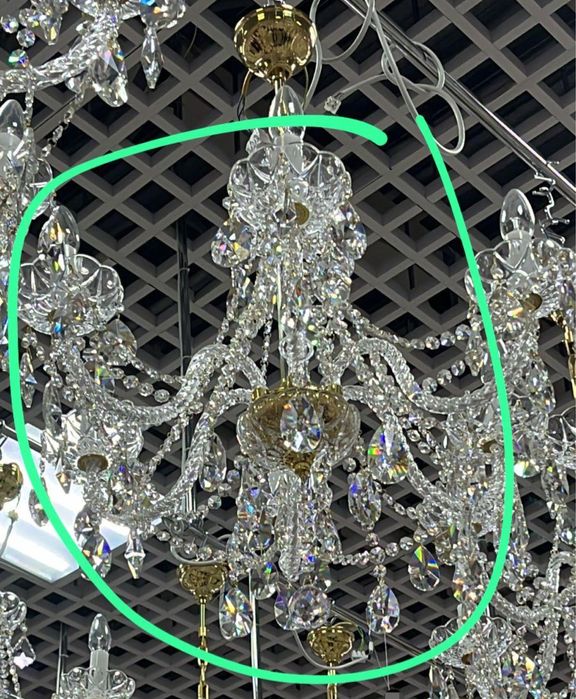 Новый чешский хрусталь 8 ми