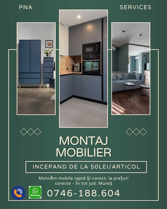 Montaj Mobila  - Rapid, Curat, Corect - Targu Mures si Imprejurimi