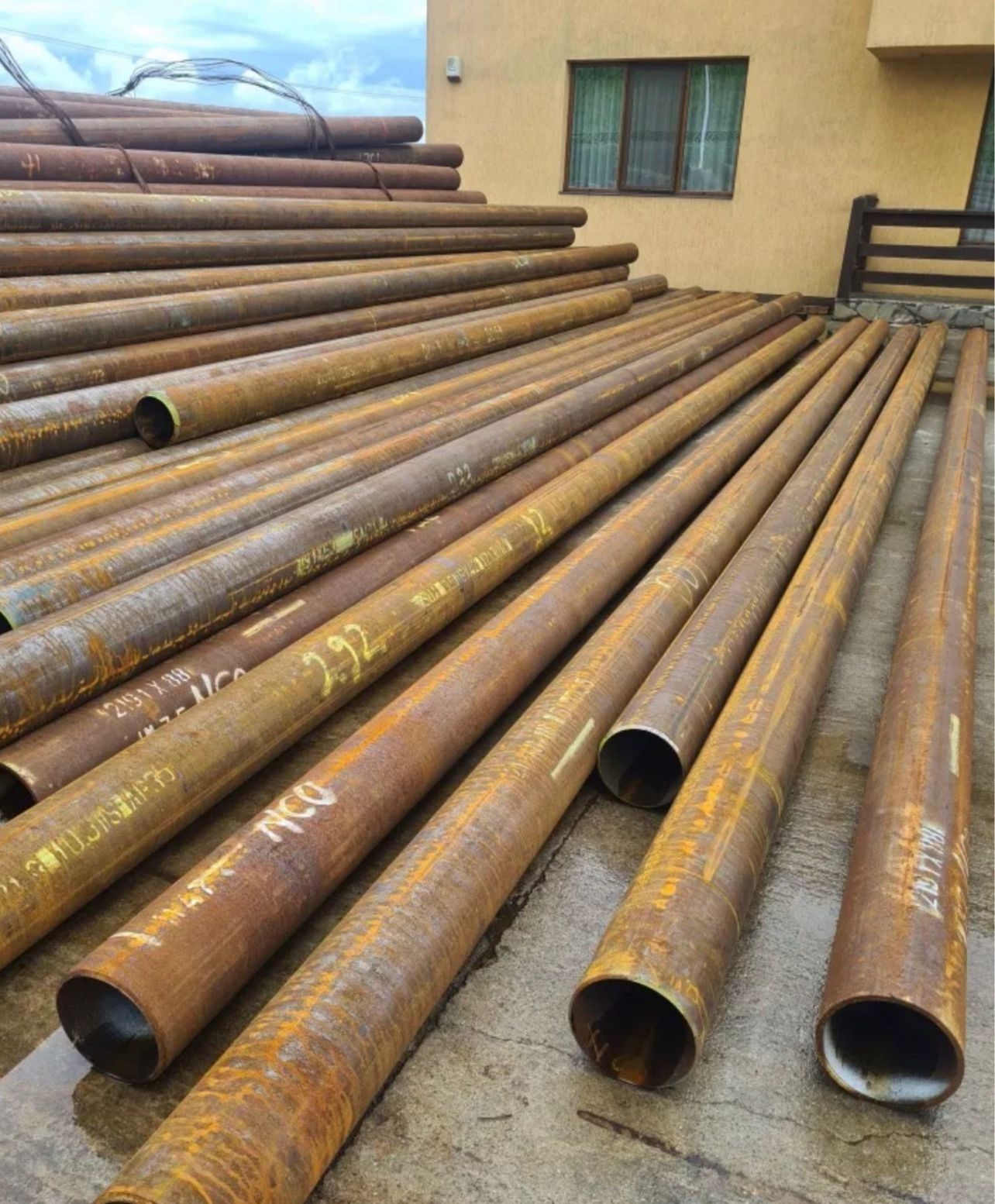 Teava noua și din recuperări metalica